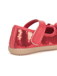 Mary Jane's Belle With Applique Detail - Red