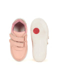 Casual Shoes With Velrco - Pink