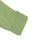 Band Collar Premium Cotton Solid Shirt - Green