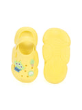 Toy Applique Anti-Slip Clogs - Yellow