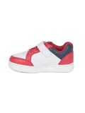 Casual Shoes With Velrco - Red