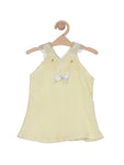 Sleeveless Self Top - Yellow