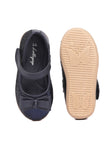 Bellies With Velcro Closure - Navy Blue