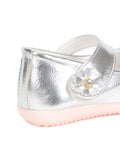 Bellies With Velcro Closure - Silver