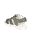 Sandals With Velcro Closure - Green