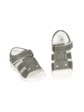 Sandals With Velcro Closure - Green