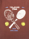 Brown Tennis Full Sleeve Tshirt
