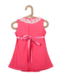 Pink Frock With Bows
