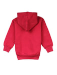 Pink Surf Sweatshirt With Red Lower
