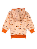 Orange Hooded Sweatshirt With Orange Lower