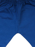 White Hooded Star Sweatshirt With Blue Lower