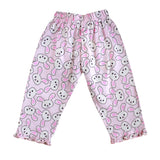 Girls Night Suit With Bunny Print - Lil Lollipop