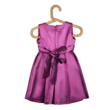 Girls Purple Party Wear Frock - Lil Lollipop