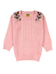 Pink Round Neck Sweater