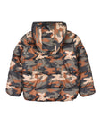 Camouflage Green Front Zipper Jacket
