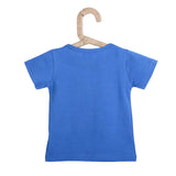 Boys Girls Train Print Blue Tshirt - Lil Lollipop
