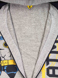 Grey Hooded Batman Sweatshirt