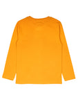 Orange Racer Print Full Sleeve Tshirt
