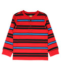 Red Stripes Full Sleeve Tshirt