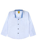 Light Blue White Stripe Shirt