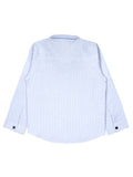 Light Blue White Stripe Shirt