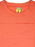 Orange Round Neck Half Sleeve T-shirt