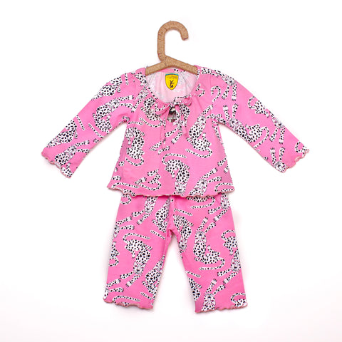 Pony & Pixie Baby Girls Printed Pink Night Suit Set Price in India - Buy  Pony & Pixie Baby Girls Printed Pink Night Suit Set at Flipkart.com Night  Suit Set