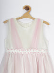 White n Pink Party Frock