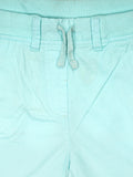 Blue Girls Cotton Shorts
