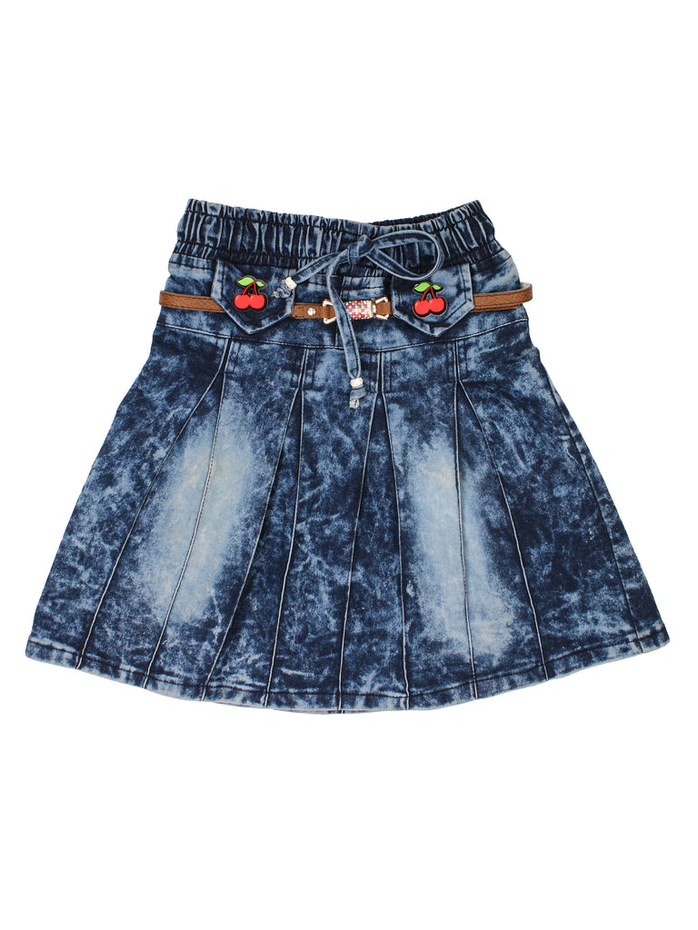 JNGSA Women's Casual Denim Skirt High Waist Split Front Long Jean Skirts  Retro Button Irregular Split Denim High Waist Denim Skirt Blue - Walmart.com