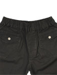 Deep Green Cotton Shorts