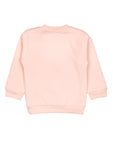 Pink Butterfly Print Sweatshirt With Cream Lower