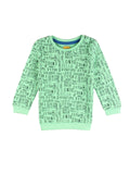 Green Alphabet Sweatshirt