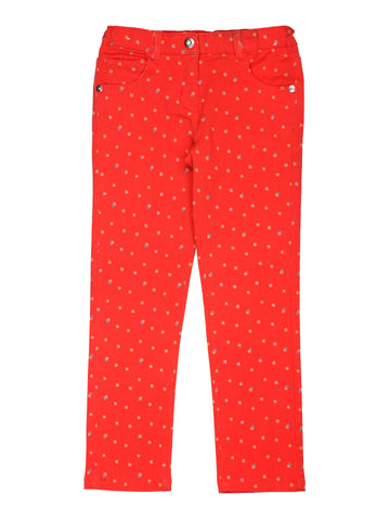 Red Polka Dot Jeans