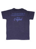 Navy Blue Mickey Print T-Shirt
