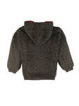 Dark Grey Fur Lined Sweater