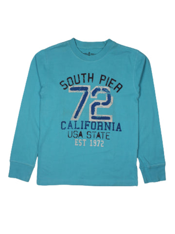 Blue South Pier Full Sleeve T-Shirt