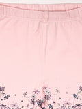 Pink Hosiery Printed Shorts