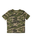Green Camouflage Henley T-Shirt