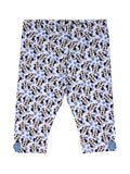 Blue Mini Print Legging