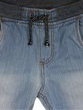 Light Distressed Blue Jeans