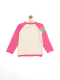 Pink Cloud Round Neck Sweater