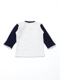 White Captain Sweatshirt With blue Lower
