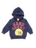 Blue Hard Court Hood Sweatshirt With Lower