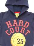 Blue Hard Court Hood Sweatshirt With Lower