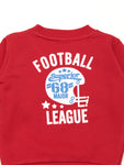 Red Football League Round Neck Tracksuit